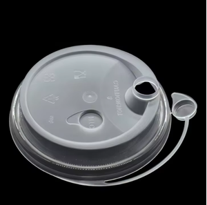 Couvercles en plastique PP anti-fuite de 90 mm pour gobelets en papier écologiques jetables, pour boissons chaudes, série Noël, fermetures de bouteilles - Product Image 4