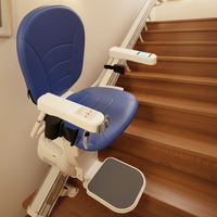 Monte-escalier sans fil télécommandé pour personnes âgées, pour maison et villa, utilisation intérieure/extérieure