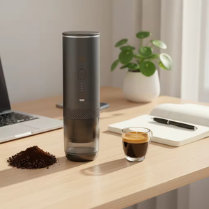 Cafetera Eléctrica <span class=keywords><strong>de</strong></span> Cápsulas Portátil, Mini Cafetera 2 en 1 para Cápsulas y Café en Polvo, Nueva Llegada - Product Image 1