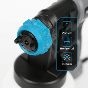 Pulvérisateur de peinture sans air électrique AC ADTO 450W avec moteur sans balais, réservoir de 1000 ml pour pulvérisation professionnelle et bricolage dans le jardin/la cour - Product Image 5