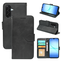 Étui de téléphone à clapet magnétique pour Samsung A27 A57 A37 A07 A26 A25E A56 A06 A16 A35 A15 A18 A17 A05S A25 A20S avec fente pour carte et support