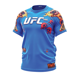 Camiseta <span class=keywords><strong>de</strong></span> Manga Corta con Protección Solar <span class=keywords><strong>para</strong></span> Hombre, con Tejido Refrigerante, Costuras Planas y Protección Solar, Diseñada <span class=keywords><strong>para</strong></span> Deportes Acuáticos Activos y BJJ - Product Image 4