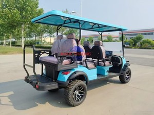 Nouveau modèle de voiturette de golf électrique tout-terrain 4 places, vente en gros d'usine, couleurs personnalisables, certification CE - Product Image 5