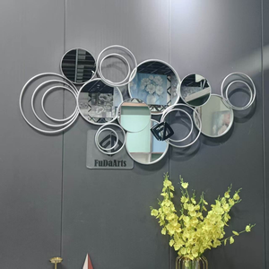 138x66cm Fabrication Usine <span class=keywords><strong>Prix</strong></span> Miroir Mural Décoratif Luxe Grand Or Métal Artisanat Décoration Maison Dropshipping - Product Image 6