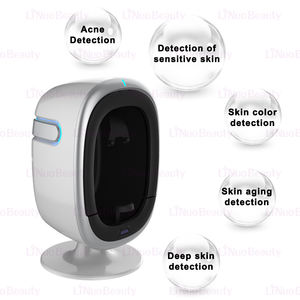 Système d'analyse de la peau Bitmoji AI, machine de numérisation faciale 3D, miroir magique HD, analyseur de problèmes de peau, lampe UV LCD, analyse faciale Wifi - Product Image 4