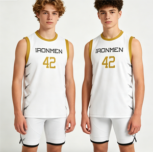 Snel drogende jeugd 7v7 voetbaltenue set, vocht afvoerend, lichtgewicht, team trainingsuniform - Product Image 1