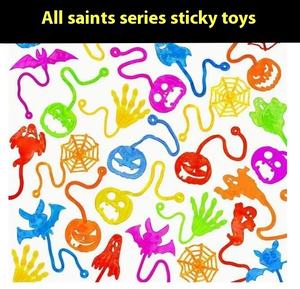 Jincan 2026 Cadeaux Spéciaux TikTok Halloween – Main Fantôme Collante, Citrouille, Fantôme, Chauve-souris, Toile d'araignée – Jouet Farceur Amusant en TPR Souple - Product Image 3