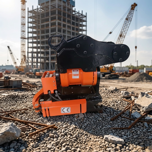 Attache rapide hydraulique inclinable GJEM pour mini-excavatrice avec couple de 900 Nm et rotation à 180 degrés GJTH900 pour excavatrices de 0,8T à 2,8T - Product Image 1