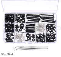 Kit de vis de guitare, accessoires de guitare, outil de réparation Luthier usine vente en gros kit de vis de guitare