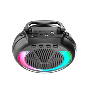 Loa Thu Gọn <span class=keywords><strong>M</strong></span>ới Với Răng Xanh Loa Và Loa 4 Inch 8W Loa Giá Sách Không Dây Â<span class=keywords><strong>m</strong></span> Thanh Siêu Trầ<span class=keywords><strong>m</strong></span> Có Thể Sạc Lại - Product Image 3