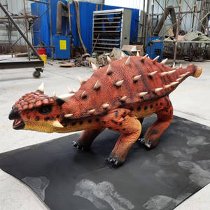 Nouveau robot dinosaure réaliste animatronique personnalisé, robot chien télécommandé, Ankylosaure - Product Image 1