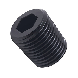 ปลั๊กปิดท่อหัวอัลเลนขนาด 1/8 นิ้ว NPT, อะลูมิเนียม 6061-T6 ชุบสีดำ, รับแรงดัน 1500PSI, ข้อต่อเกลียวสำหรับระบบไฮดรอลิกและยานยนต์ - Product Image 5