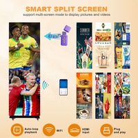 Pantalla LED P2 para Interiores, Plegable, Controlada por Aplicación Móvil, para Exhibiciones Tecnológicas, Promociones, Proyectos OEM, B2B