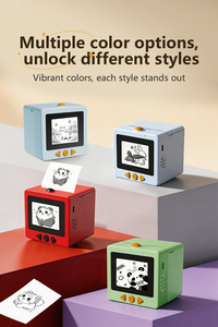 Impresora Inteligente con Control por Voz, Impresora Térmica sin Tinta con Reconocimiento de Voz y Batería Recargable para Dibujar y Pintar - Product Image 6