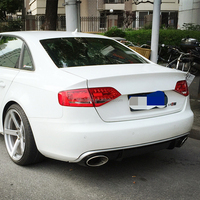 B8 PP ailerons de pare-chocs arrière Spoiler Wing Lip Splitter Diffuseur pour Audi S4 A4 2019-2012