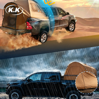 Tente de camion Kawagebo Kamp (KK) imperméable PU3000mm pour 2-3 personnes, tente de couchage pour camionnette, abri de camping portable pour voiture