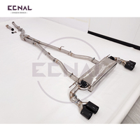 Système d'échappement électrique à soupapes Ecnal Valvetronic pour BMW G30 530i 540i B58 3.0T 2018-2023 en acier inoxydable SS304