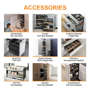 Cucina Modulare Compatta dal Design Moderno, Set di Mobili Tutto in Uno, Mini Angolo Cottura per Case Piccole, Appartamenti e Hotel - Product Image 3