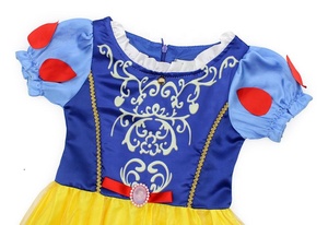 Ropa de fiesta para niños, disfraz de Halloween, amarillo, película, princesa Blancanieves, con accesorios - Product Image 5