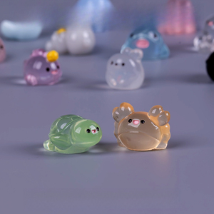 Figurines de créatures marines rondes KI zhuojing, accessoires décoratifs DIY <span class=keywords><strong>et</strong></span> petits ornements pour micro-paysages de plage <span class=keywords><strong>et</strong></span> d'océan - Product Image 3