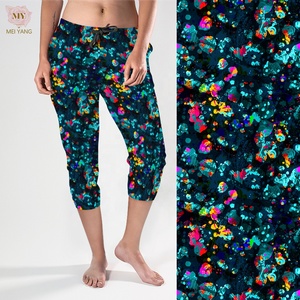 Pantalon de jogging Capri imprimé à encre pour hommes, coupe Slim, pantalon de sport de gymnastique ajusté, bon marché, avec cordon coulissant, impression personnalisée, nouvelle collection - Product Image 1