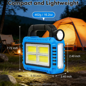 Linterna Solar Multifuncional Alecter APH-L151, Linterna LED Recargable, Resistente al Agua IP65, Luz Portátil para el Hogar - Product Image 4