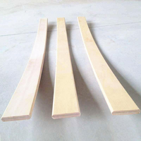 Massive Holzsofa-Lamellen bett latten für Home Office School Hospital oder Badezimmer-gebogen oder flach