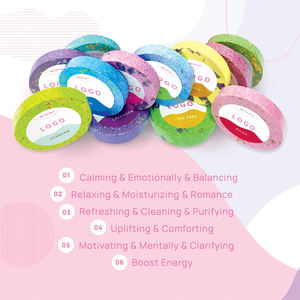 ชุดฝักบัวอาบน้ำแบบมิ้นท์6ชิ้น40กรัมชุดเครื่องอบไอน้ำธรรมชาติ