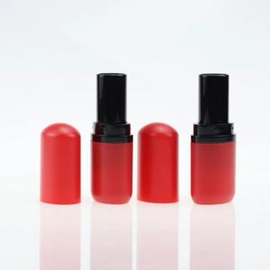 Nuevo tubo vacío de lápiz labial rojo plano único en abundancia para envases cosméticos Contenedores de lápiz labial vintage de 12,1mm - Product Image 2