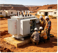 Transformateur de distribution haute puissance Rainbow S11 1000 kVA 10 kV/0,4 kV triphasé immergé dans l'huile à enroulement en cuivre 50 Hz