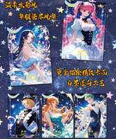 SHUOKA One Piece Collection Cartes Booster Box Anime Japonais Nami Luffy Zoro Cartes à Jouer Cadeaux pour Enfants