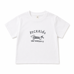 T-<span class=keywords><strong>shirt</strong></span> décontracté pour garçon MZJ, motif Teckel, doux et respirant, 72% coton, 28% polyester - Product Image 1