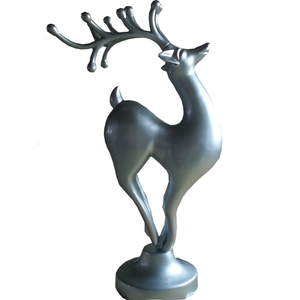 Reno navideño <span class=keywords><strong>de</strong></span> fibra <span class=keywords><strong>de</strong></span> vidrio <span class=keywords><strong>de</strong></span> tamaño real - Product Image 4