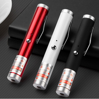 Pointeur laser rechargeable USB vert et rouge, faible consommation, longue portée, mini porte-clés, fonction indicatrice, coque métallique, logo personnalisable, faisceau pointu