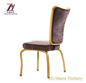 Chaise de Banquet en métal en gros de haute qualité empilable moderne avec une longue durée pour les événements fêtes restaurants - Product Image 6