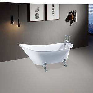 Klein Formaat Vrijstaand Acryl Hotel Badkuip Luxe Klauw Voet Klassiek 4 Voet Clawfoot Bad - Product Image 5