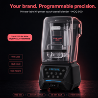 Licuadora Comercial Profesional Personalizada de 1500W, 14 Velocidades, Jarra de PC de Grado Alimenticio, Tu Marca, Tu Mercado, Suministro Directo de Fábrica