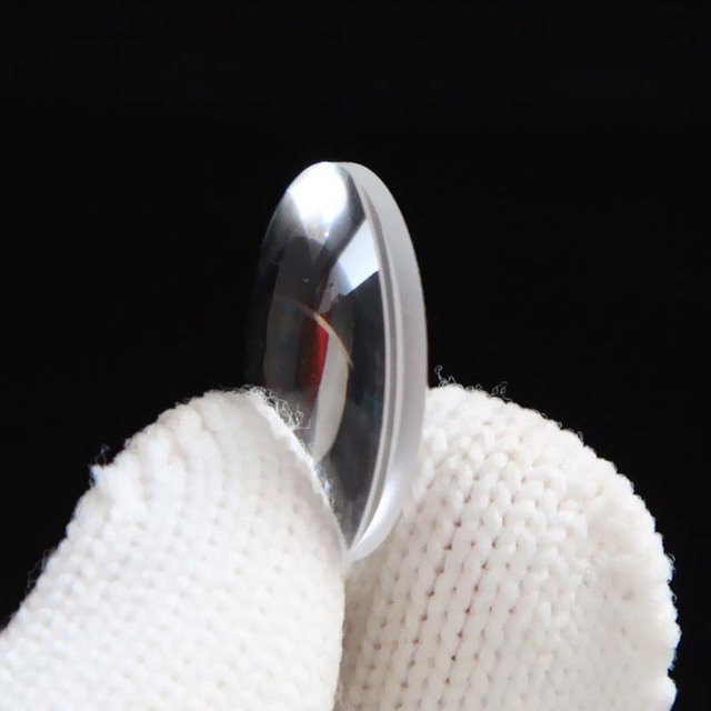 Wholesale OEM Biconvex Lens K9 Sapphire with Anti-Reflective Coating for Custom Industrial Optical Systems
