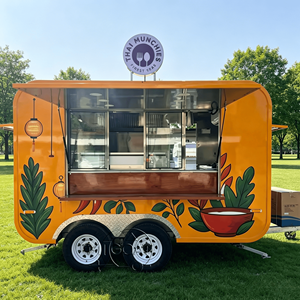New Popular Fully Equipped Food Truck for Sale Europe Customized Concession With Water Coffee Vending Cart Food Trailer 25M10G29 - Product Image 1