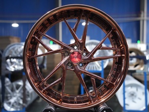 LZT-401 Cerchi Forgiati Personalizzati 5X112 5X120 5X114.3 20 22 24 Pollici Cromati Oro Rosa per <span class=keywords><strong>Maserati</strong></span> Lamborghini Corvette Lexus Audi - Product Image 2