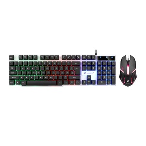 LIMEIDE 104 teclas RGB retroiluminado Teclado para juegos con cable nueva llegada Teclado mecánico Gamer Multi-Key Anti-Ghosting Case uso de escritorio - Product Image 5