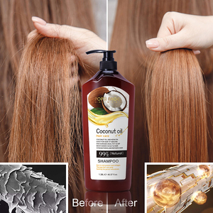 Marque privée Shampooing à l'huile de noix de coco naturel biologique Nary Hydratant Anti-pelliculaire Nettoyage en profondeur Shampooing Usine - Product Image 2
