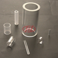Saphir haute performance à prix compétitif, résistant aux hautes températures, poli, avec revêtement antireflet, forme personnalisée, pour gaz haute pression