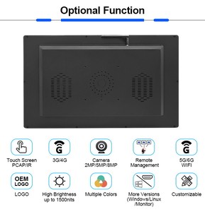 Monitor <span class=keywords><strong>de</strong></span> Señalización Digital Inalámbrico con Wifi Android <span class=keywords><strong>de</strong></span> 21.5 y 22 Pulgadas para Montaje en Pared con CMS - Product Image 3