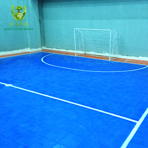 Loseta <span class=keywords><strong>de</strong></span> Suelo <span class=keywords><strong>de</strong></span> Fútbol Sala Encastrable <span class=keywords><strong>de</strong></span> PP para Canchas Deportivas Personalizadas con Líneas, para Interiores y Exteriores - Product Image 1