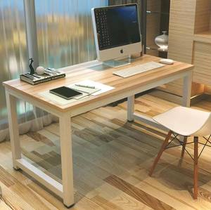 โต๊ะสำนักงานทำจากไม้ MDF พร้อมกรอบโลหะโต๊ะคอมพิวเตอร์เฟอร์นิเจอร์พนักงาน - Product Image 5