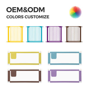 Portão de Segurança para Bebês em Metal Durável, Protetor de Escada Interna, Cerca de Segurança para Bebês, Extensões de Múltiplos Tipos Disponíveis, Portão de Escada Ajustável - Product Image 6