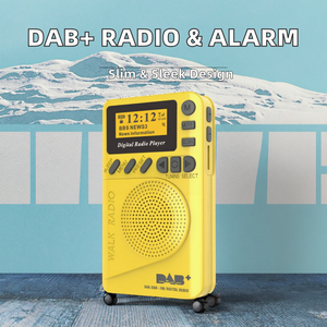 Vofull tốt nhất nhỏ gọn du lịch nhà DAB + đài phát thanh kỹ thuật số cho <span class=keywords><strong>Bluetooth</strong></span> FM báo động Màn hình LCD Đồng hồ MP3 máy nghe nhạc di động cho nhà - Product Image 2