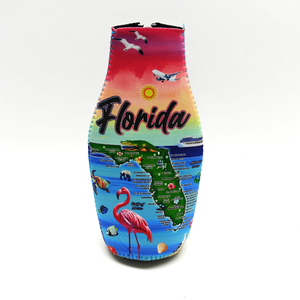 Beer Bottle Insulator <strong>Cooler</strong> Made Thick Neoprene <strong>Material</strong> Soft Eco-Friendly Keep Drinks Cold for Hours Outdoor Events Sports - Product Image 2