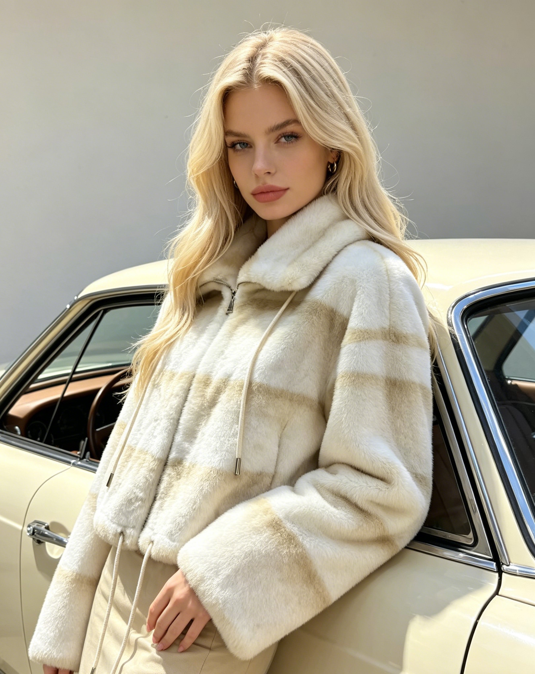 Winter Fur Half Jackets - Stylish & Warm Coats for Women